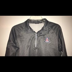 University of Arizona quarter zip sweater